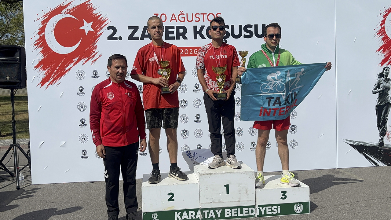 Konya'da 30 Ağustos 2. Zafer Koşusu yapıldı