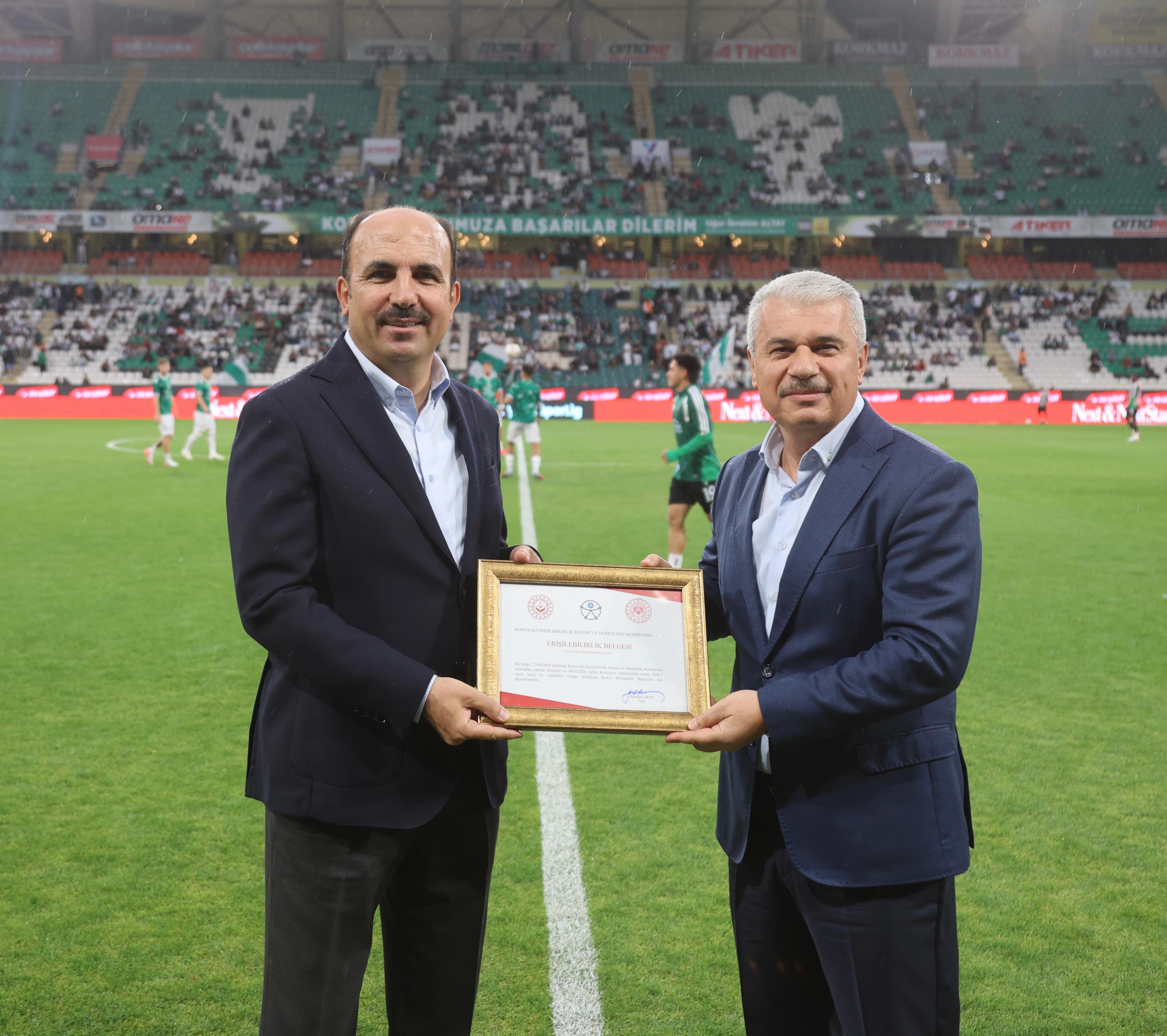 Konya Büyükşehir Belediye Stadyumu, Türkiye'de bir ilki başardı!
