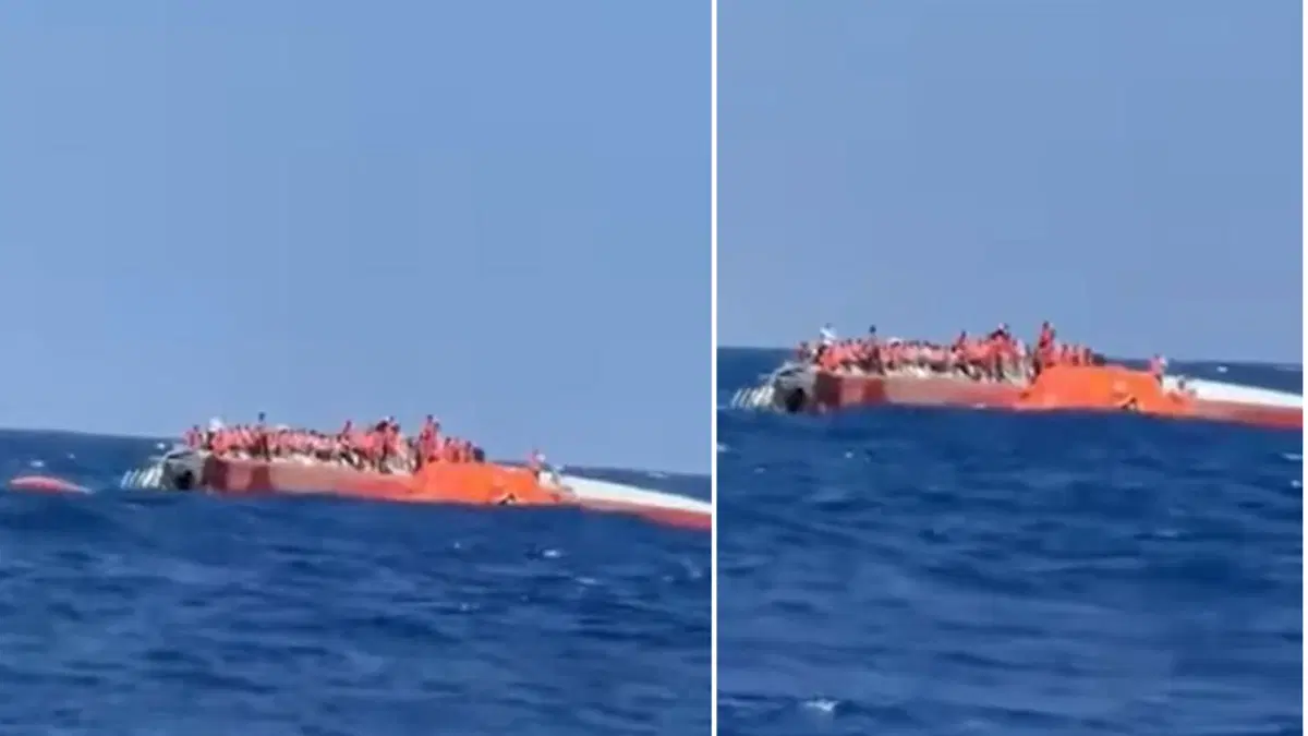 Girne açıklarında yolcu gemisi battı!