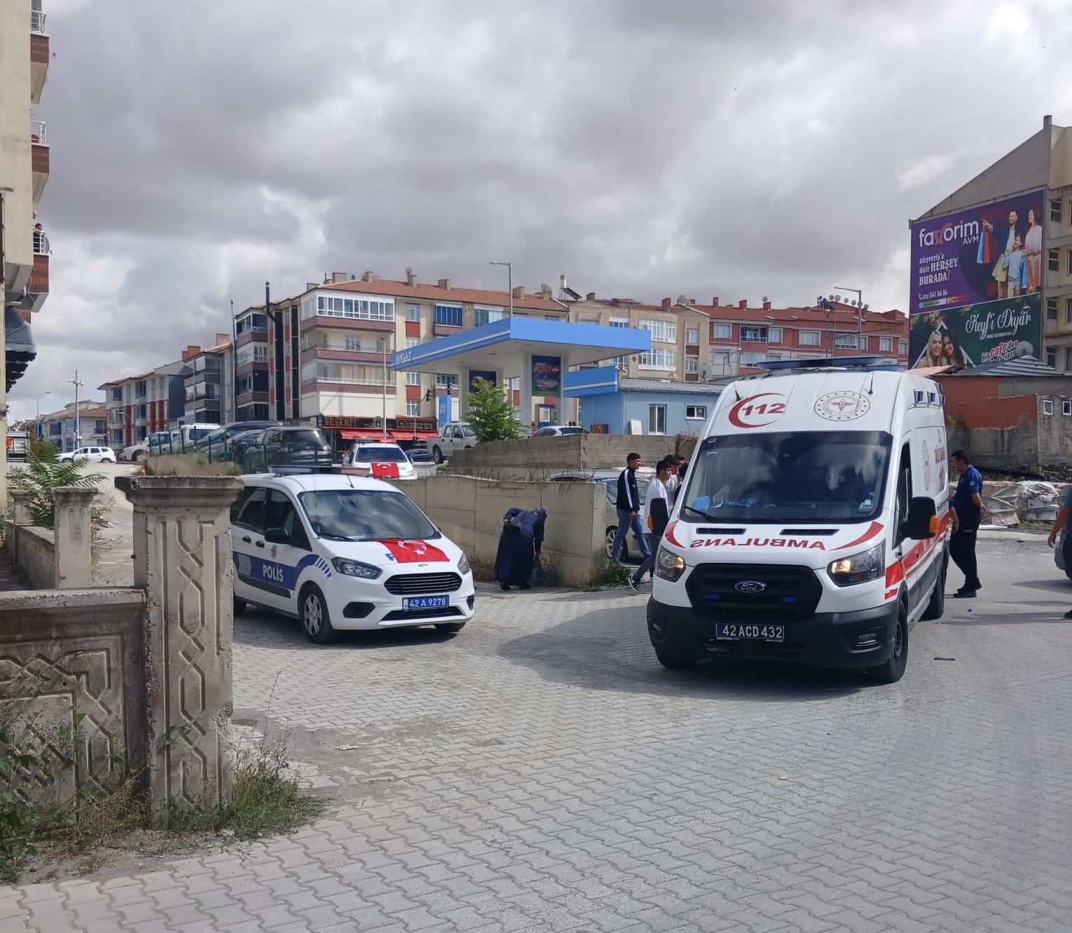 Konya'da kız isteme töreninde meşale patladı: 1 yaralı