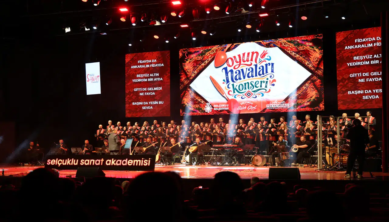 Konya’da Zafer Bayramı’na özel unutulmaz gece