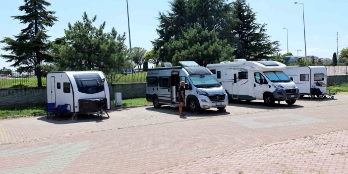 Karavan Tutkunları Karatay’da konforlu bir mola veriyor
