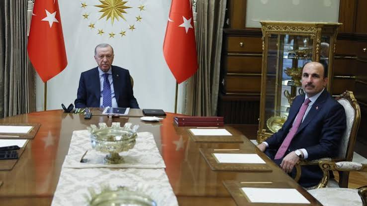 Cumhurbaşkanı Erdoğan, Başkan Altay'ı kabul etti