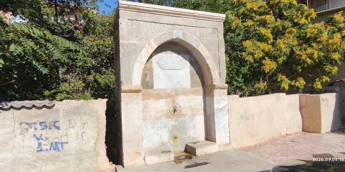 Konya Bakış gündeme taşıdı: Tarihi Hacı  Fatma Hanım çeşmesi ihya edildi.