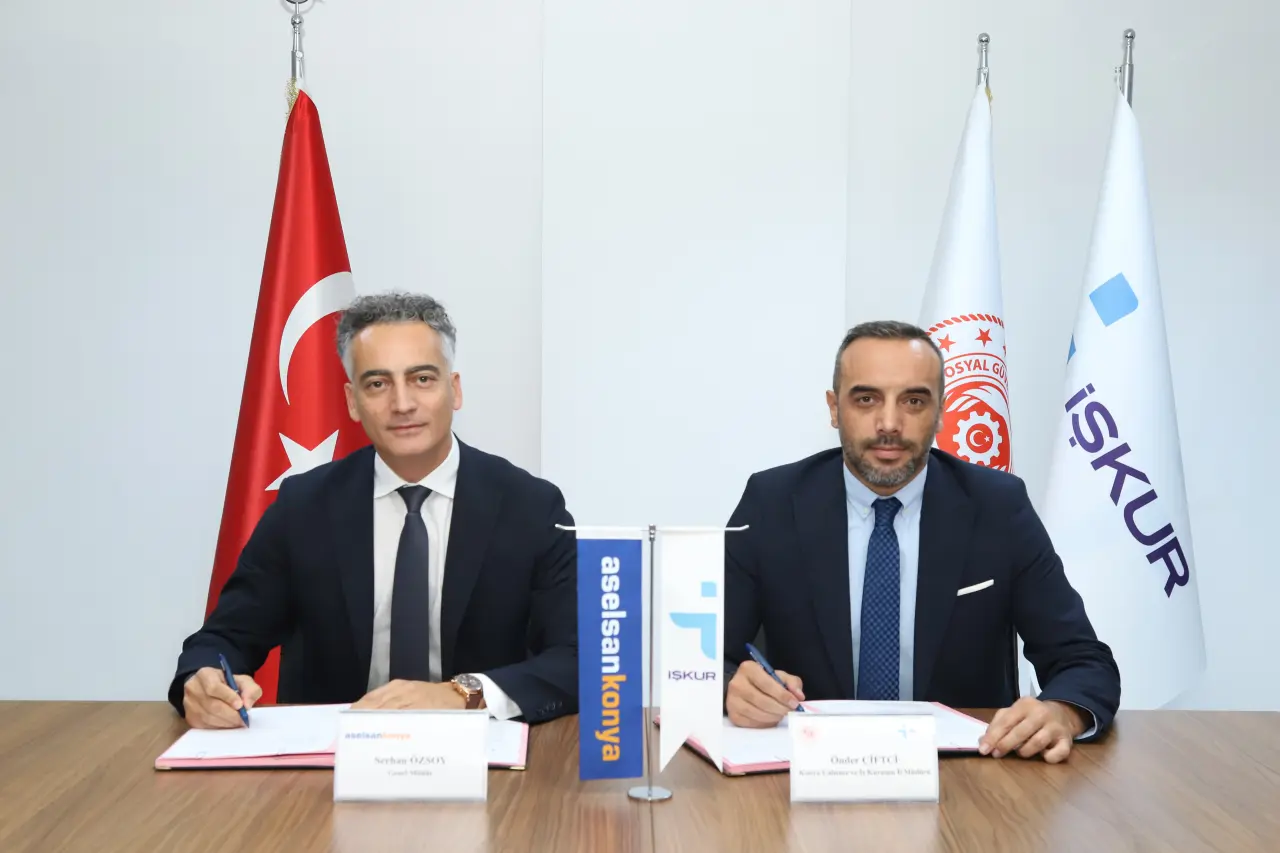 ASELSAN Konya’da gençler için yeni dönem! İŞKUR ile işbaşı eğitim protokolü imzalandı