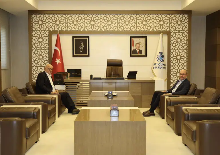 Selçuklu'da Önemli Zirve: Başkan Pekyatırmacı ve Erkoyuncu Bir Araya Geldi