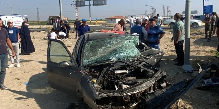 Konya'da korkunç kaza: Otomobiller kafa kafa kafaya çarpıştı 1 kişi öldü