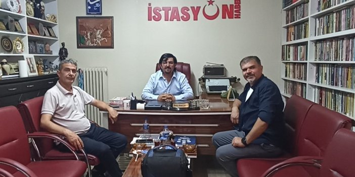 Yeni Medya Cemiyeti'nden İstasyon Gazetesine 5.Yıl Ziyareti