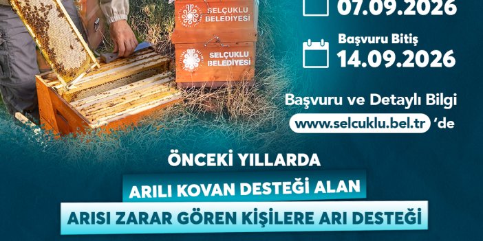 Yüzde 50 Hibeli Arılı Kovan Desteği Başvuruları Başlıyor