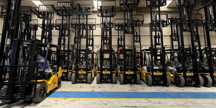 Konya'da üretimi yapılan forklift yurtdışında ilgi görüyor