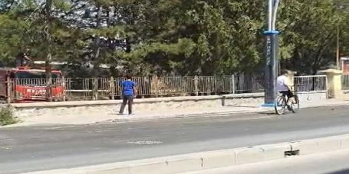 Konya'da iki ayrı ot yangını paniğe neden oldu