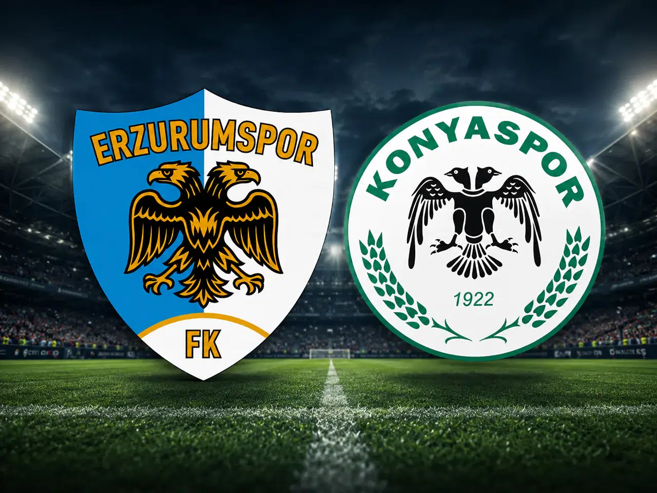 Konyaspor Erzurum’da geriye düştü!
