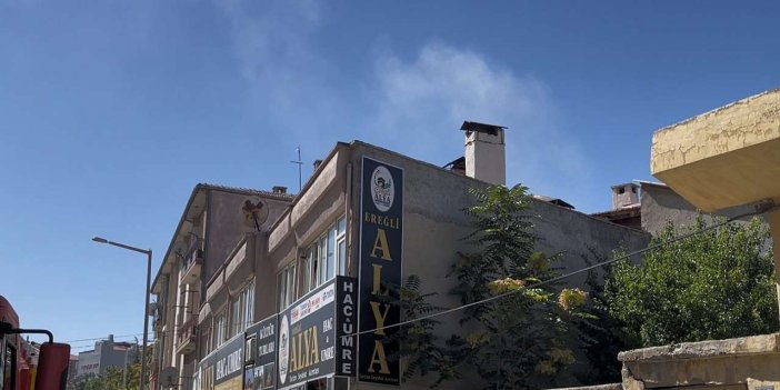 Konya'da patlayan tüp ortalığı savaş alanına çevirdi: O anlar kameraya yansıdı