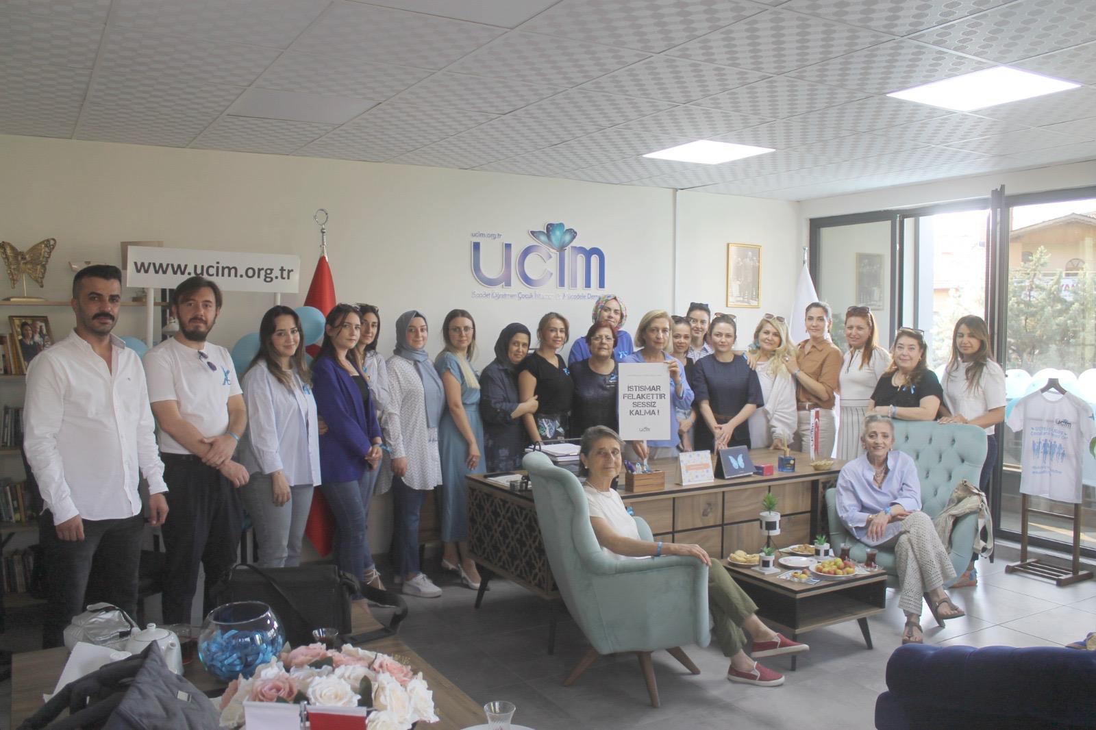 UCİM anlamlı bir etkinlikle çocuk istismarı ile mücadeleye dikkat çekti