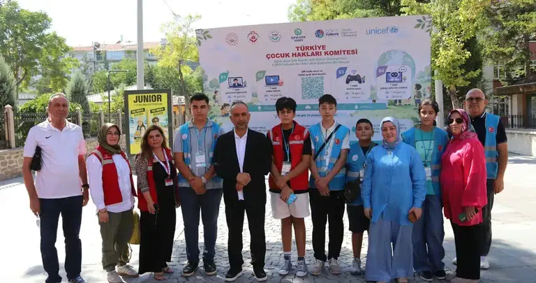 Konya’da çocuklardan iklim mesajı: “Gelecek bizim ellerimizde"