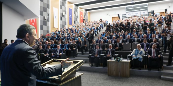 Cumhurbaşkanı Yardımcısı Yılmaz NEÜ'de Açılışa Katıldı