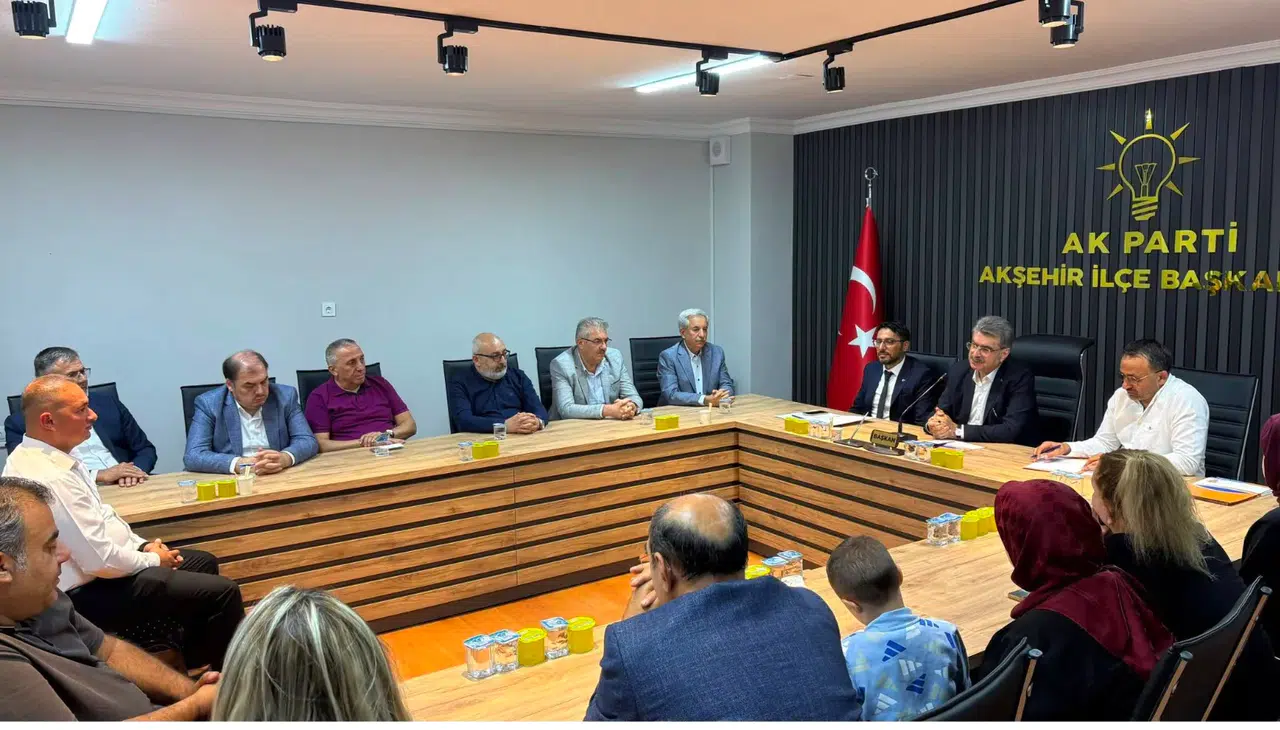 Konya’da AK Parti Akşehir teşkilatından birlik ve vefa buluşması