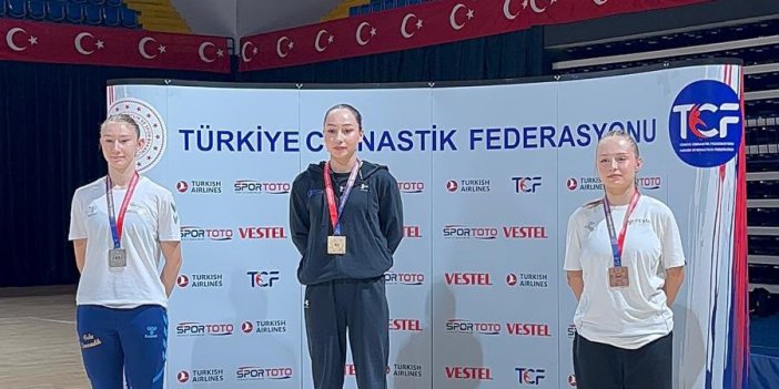 Konya'nın Cimnastikteki Gururu Liva Nur Yalçın Türkiye Şampiyonu Oldu