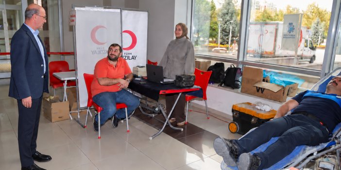 Başkan Pekyatırmacı'dan Kan Bağışına Destek