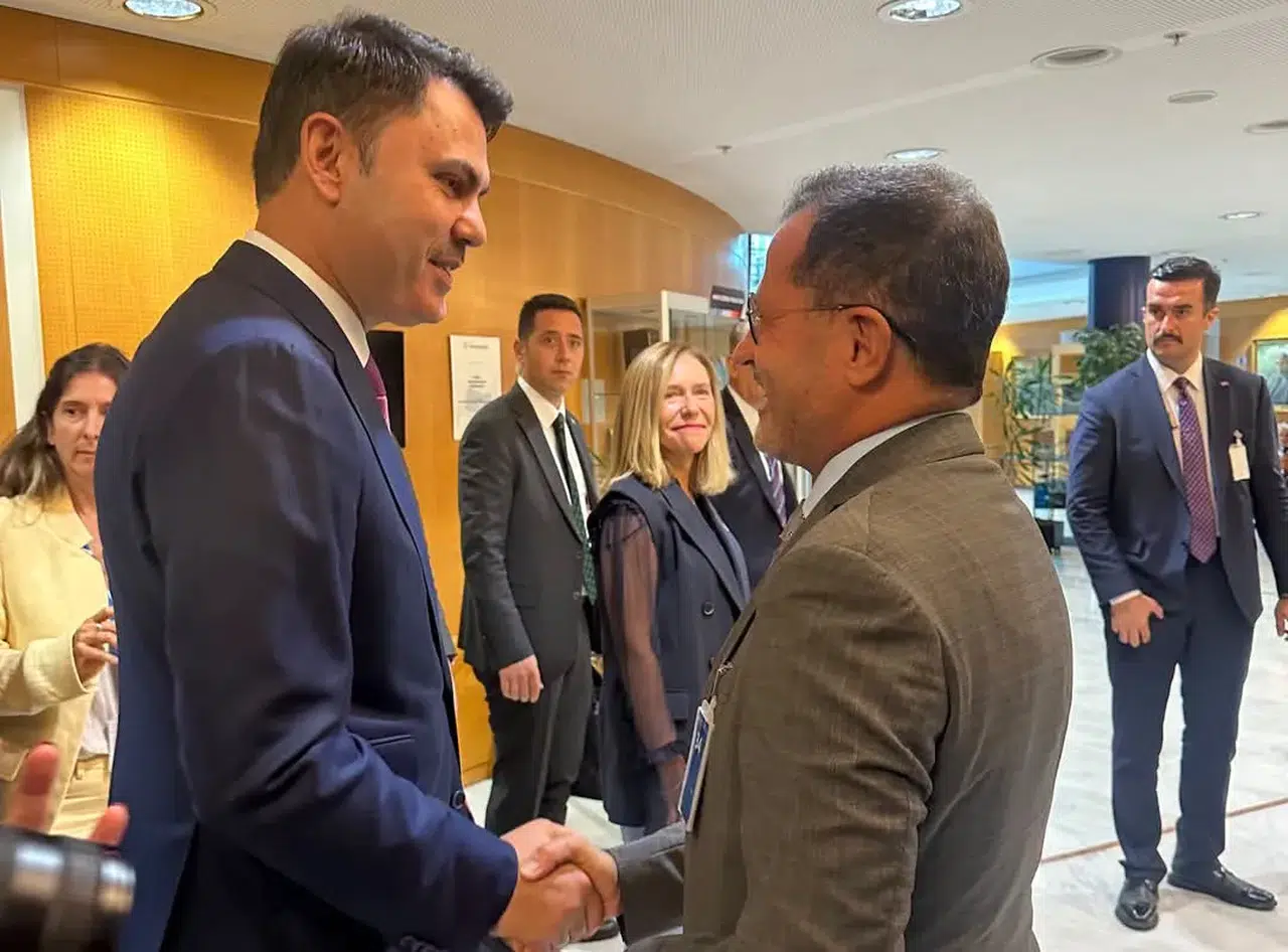 Konya Milletvekili Ziya Altunyaldız, Cenevre’de Bakan Kurum ile buluştu