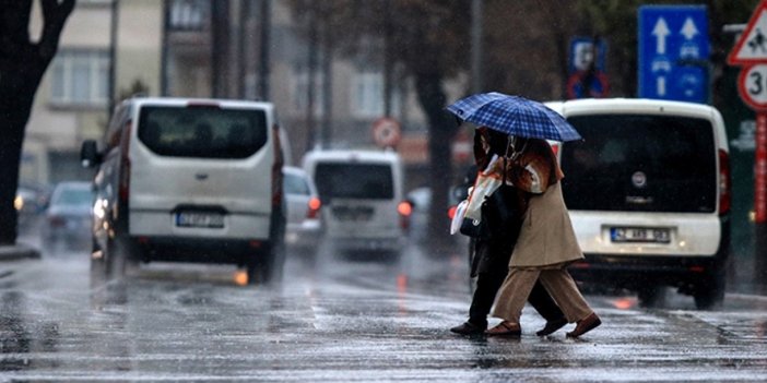 Konya dahil birçok ile meteorolojiden yağış uyarısı