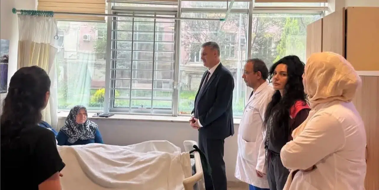 Konya’da İl Sağlık Müdürü Yavuz’dan Numune Hastanesi’ne ziyaret
