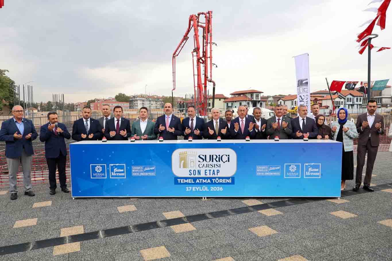 Konya’da Suriçi Çarşısı’nın son etabında temel atıldı