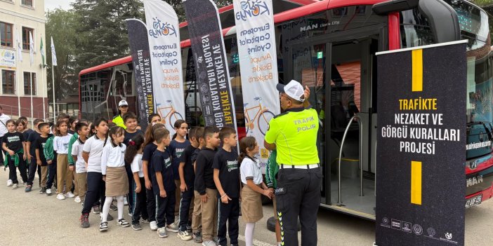 Konya’da "Trafikte Nezaket Ve Görgü Kuralları Projesi", Yeni Eğitim-Öğretim Yılında Uygulanmaya Başladı