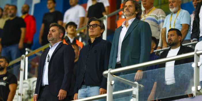 Vincenzo Montella, Kasımpaşa - Konyaspor maçını izledi