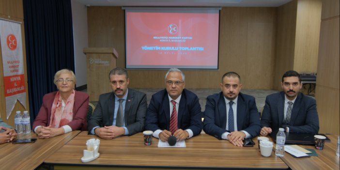 MHP Konya İl Teşkilatı yeni dönemin ilk toplantısını gerçekleştirdi