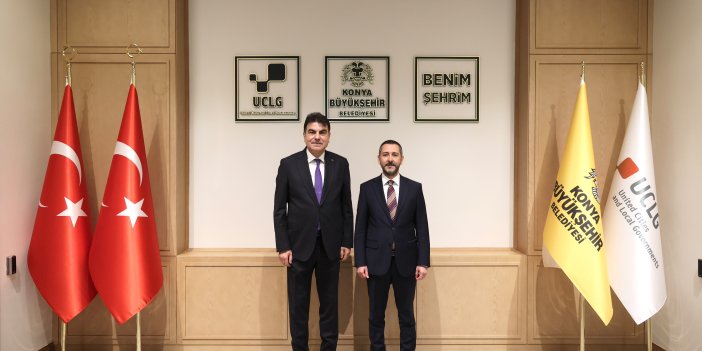 Milli Savunma Bakan Yardımcısı Heybet, Konya Büyükşehir’i Ziyaret Etti