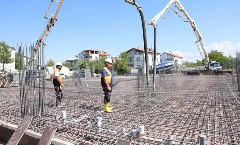 Konya'da yeni Cami için temel atıldı
