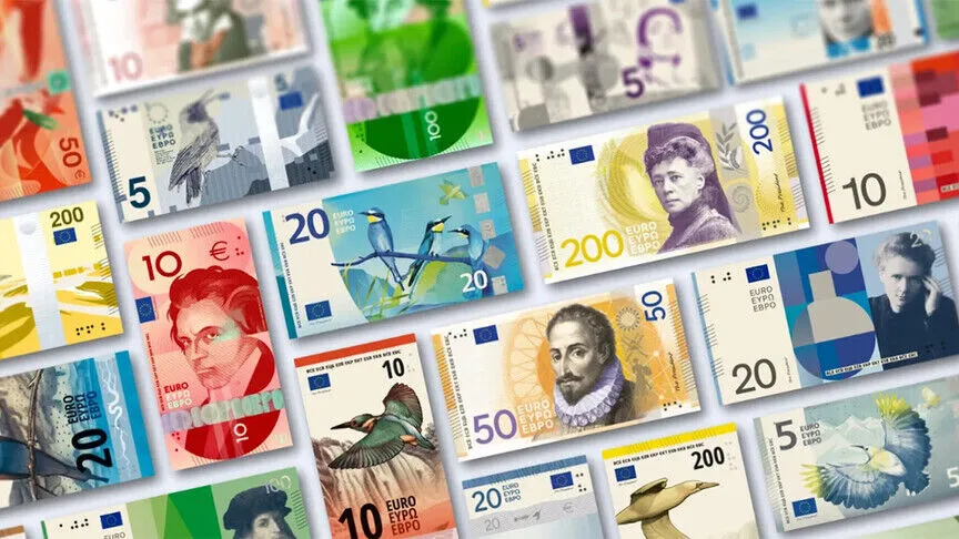 ECB: Yeni avro banknotları 2030'da tedavüle girecek
