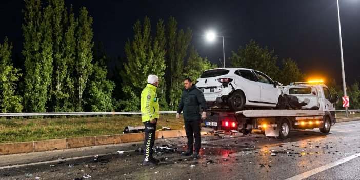 Konya yolunda kaza: İl Başkanı ve oğlu yaralandı