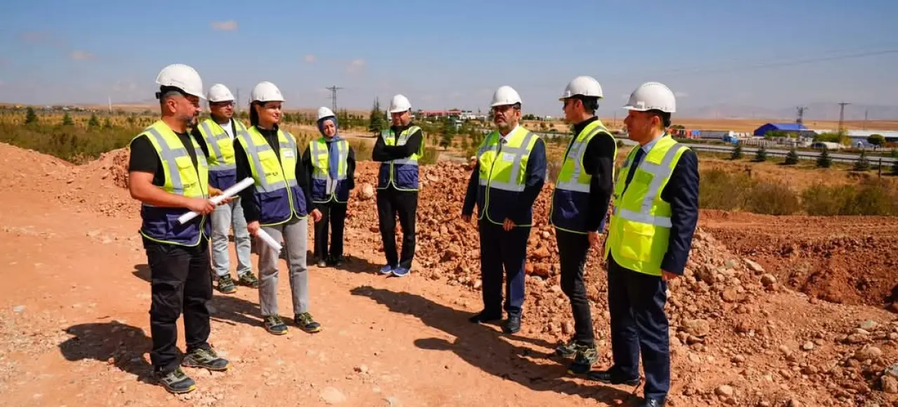 Konya Teknik Üniversitesi’nin yeni yerleşkesinde çalışmalar sürüyor