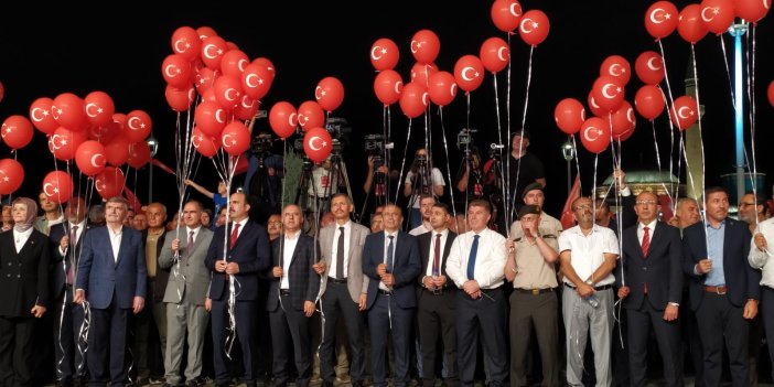 Konya'da15 Temmuz Demokrasi ve Milli Birlik Günü etkinlikleri düzenlendi