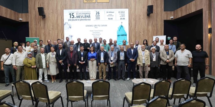 Uluslararası 15. Mevlânâ Şiir Şöleni, Şiir Atölyeleri İle Başladı