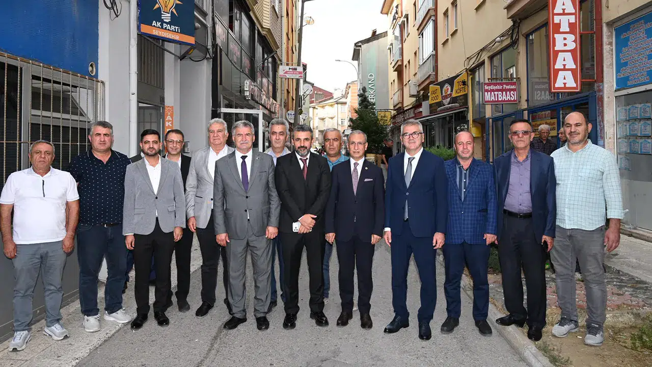 Milletvekili Dusak, Seydişehir'i ziyaret etti