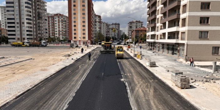 Selçuklu Belediyesi asfalt çalışmalarına devam ediyor