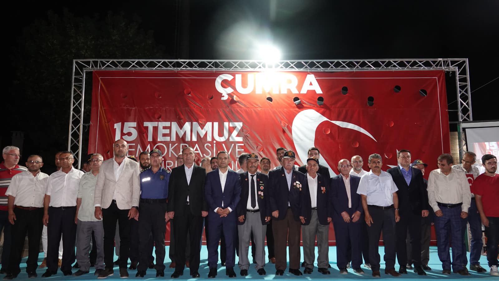 Çumra'da 15 Temmuz şehitleri anıldı