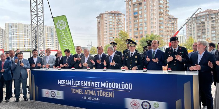 Huzurun Adresi Meram’a Yeni Emniyet Binası
