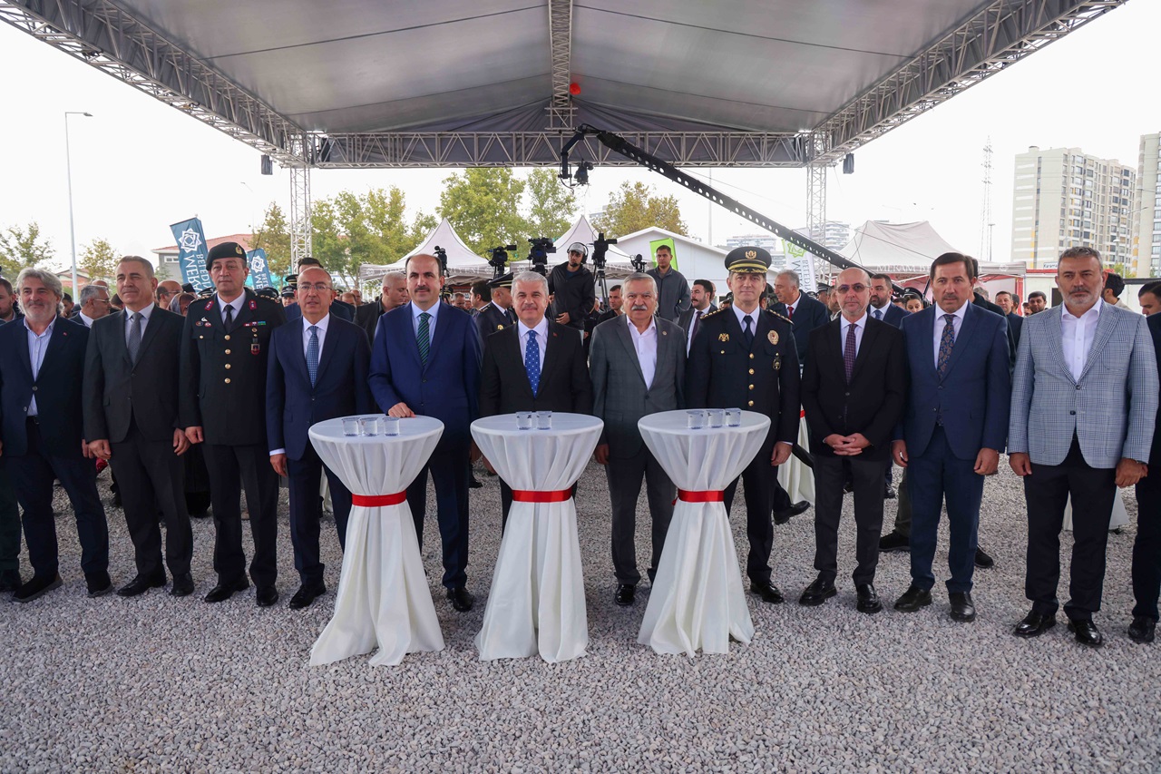 Konya’da Meram İlçe Emniyet Müdürlüğü’nün yeni binası için temel atıldı