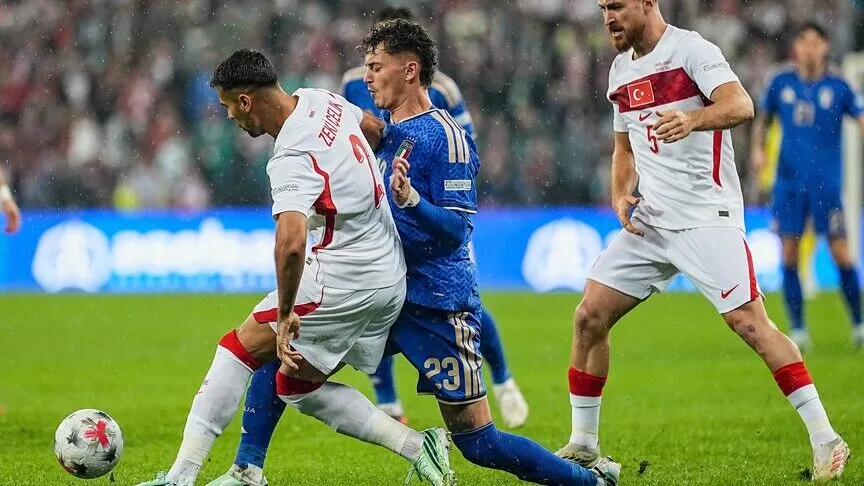 A Milli Futbol Takımı, İtalya'ya 4-1 yenildi