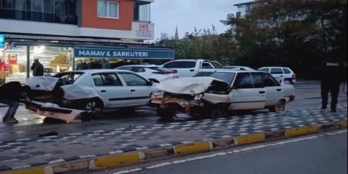 Konya'da korkutan kaza: 1’i bebek 6 yaralı