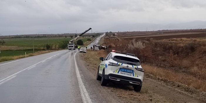 Konya'daki kazalarda 6 kişi yaralandı