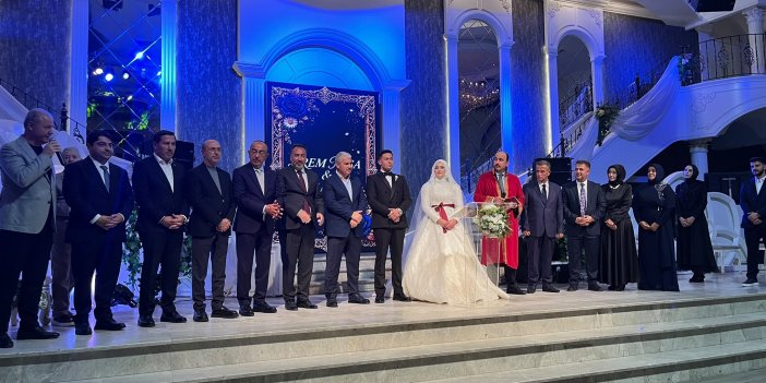 Bilgiç ve Akay ailelerinin mutlu günü