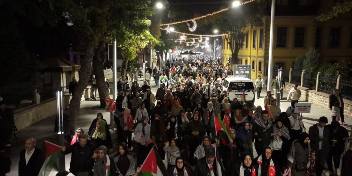 Başkan Altay’dan Gazze yürüyüşü sonrası mesaj: “Filistinli kardeşlerimiz için omuz omuza yürüdük”