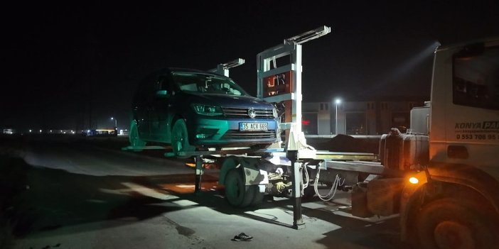 Konya’da polisten kaçan alkollü sürücüye rekor ceza!