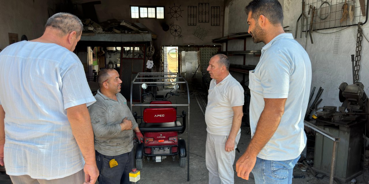 Başkan Aydın sanayi esnafını ziyaret etti