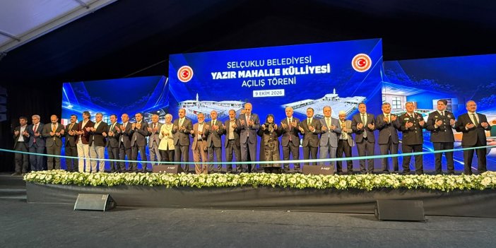 Selçuklu'nun dev yatırımı olan külliye açıldı